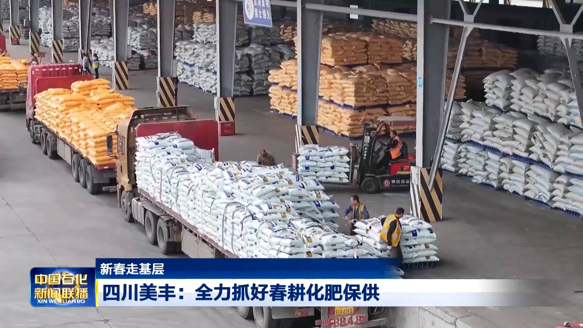 中国石化新闻联播：William威廉全力抓好春耕化肥保供